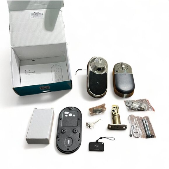 Veise RZ07 Smart Lock With Fingerprint Touchscreen Key Included - Picture 5 of 11